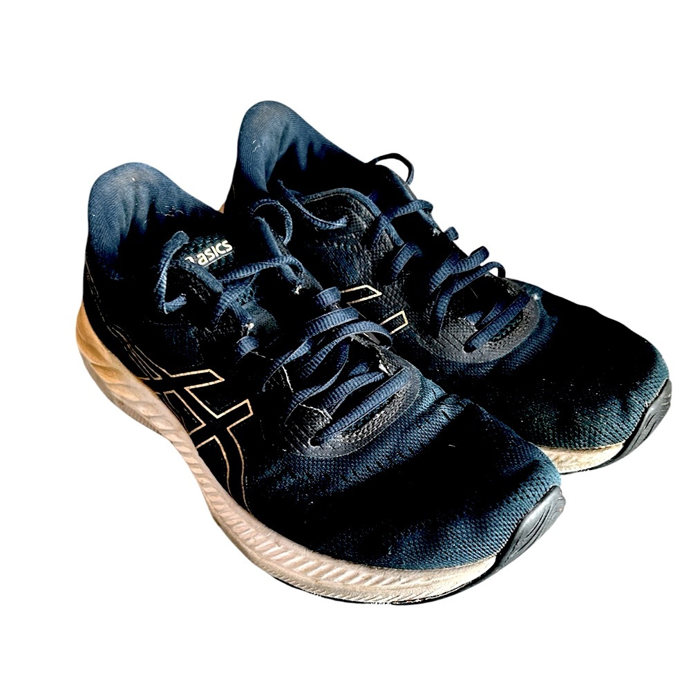 ASICS Gel Excite 8 Running Shoe Navy Blue Athletic Sneaker Size 9 Gym